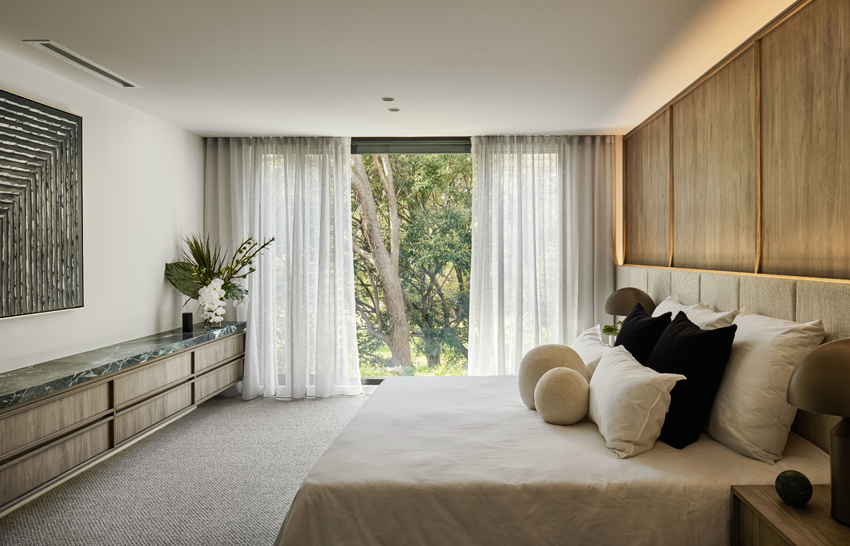 Interior of luxury duplex in inner west of Sydney by Arkhaus