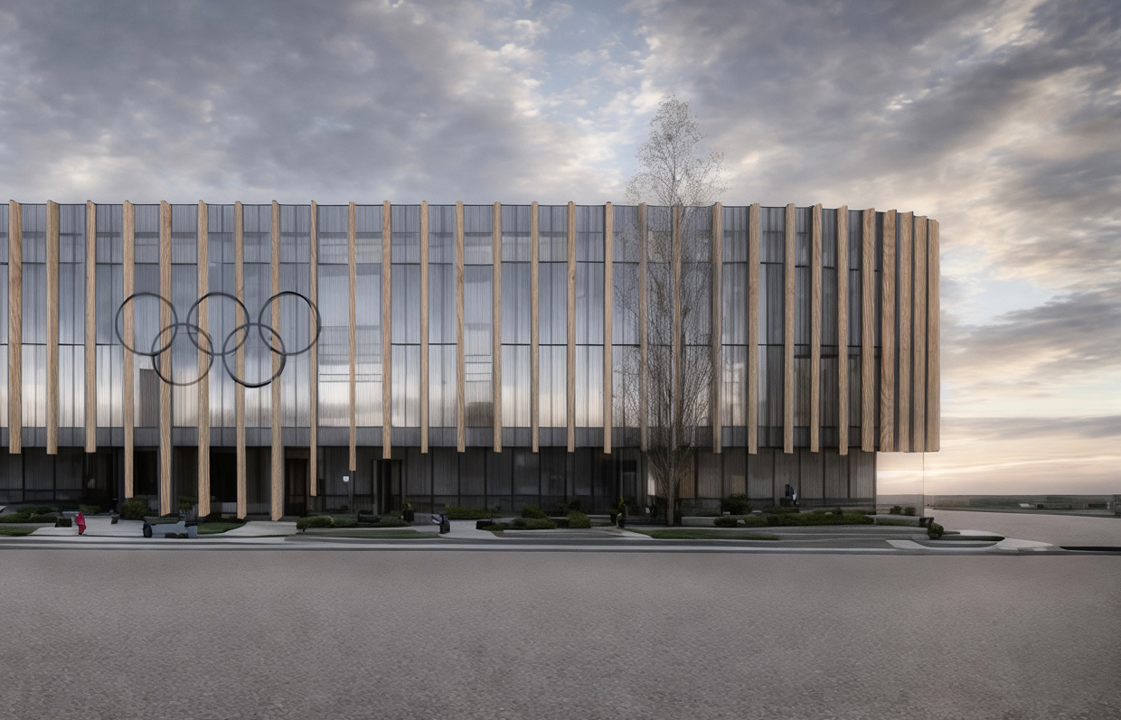 Olympic Ice Rink concept in Sydney designed by Arkhaus Architects