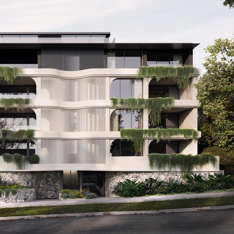 Exterior for Luxury Apartments in Eastern suburbs of Sydney by Arkhaus